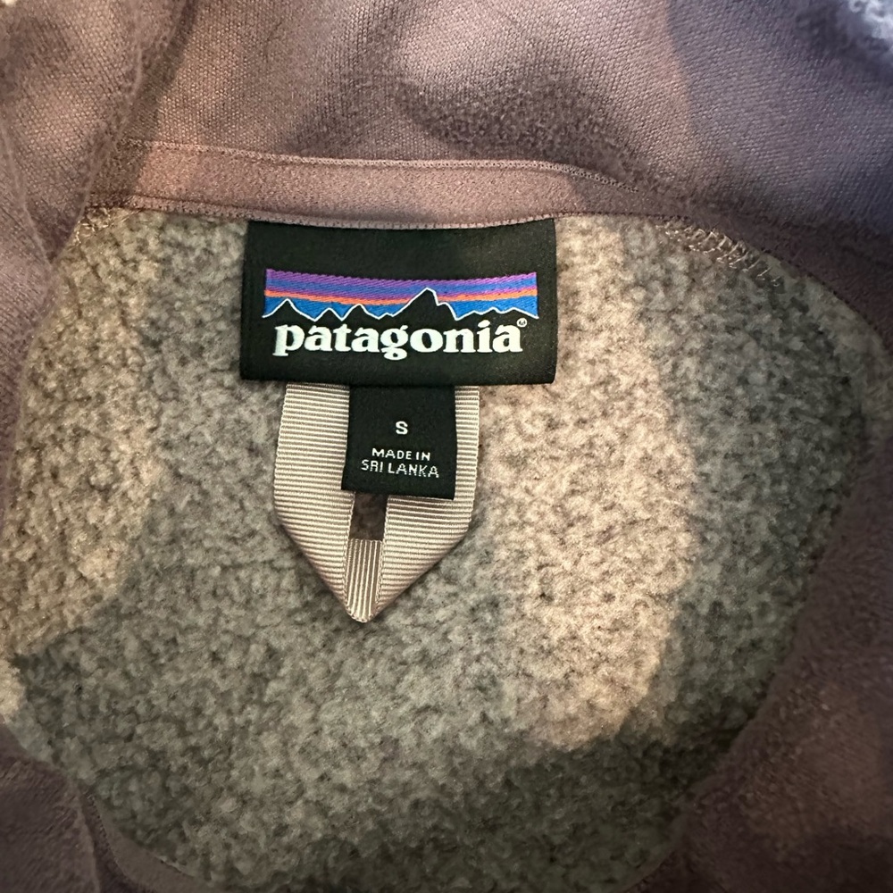 Patagonia Better Sweater Full Zip Fleece Jacket Hazy Purple - Picture 4 of 6